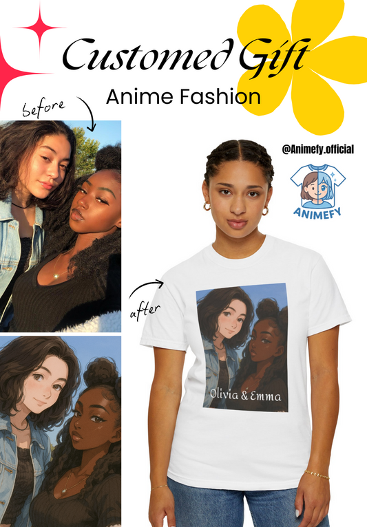 Customised Anime T-shirt